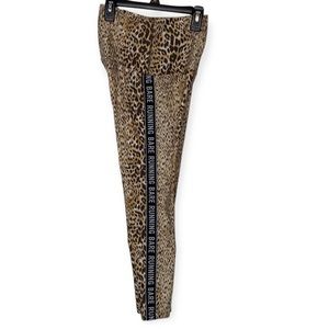 Running Bare High Waist Cheetah Print Leggings Size 4/6